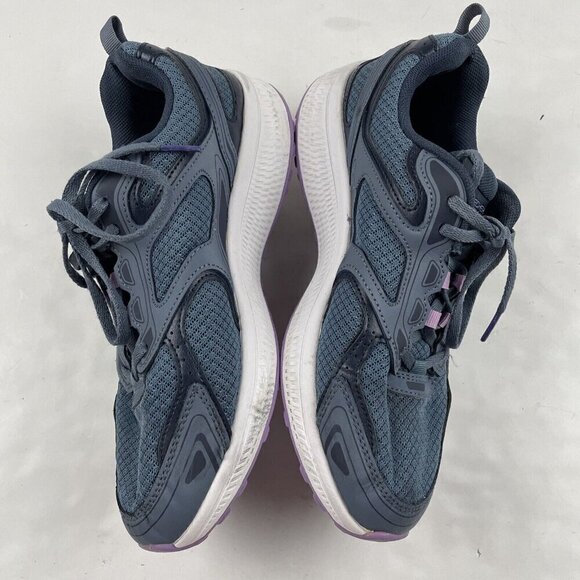 Skechers Go Run Consistent Women’s 9.5 Blue Purple Athletic Running Shoes - Picture 3 of 12